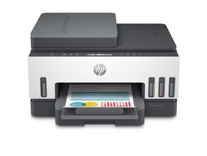 HP All-in-One Ink Smart Tank 750 (A4, 15/9 ppm, Duplex,USB, Wi-Fi, Print, Scan, Copy, ADF) 6UU47A
