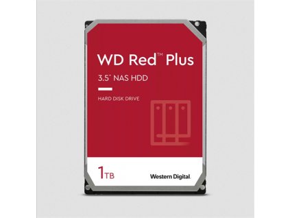 WD Red Plus/1 TB/HDD/3.5''/SATA/3R WD10EFRX Western Digital