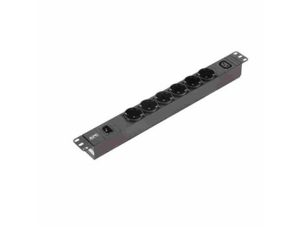 APC EasyPDU, Basic, 1U, 10A, 230V, C14->6xSCHUKO,1xC13 EPDU1010B-SCH