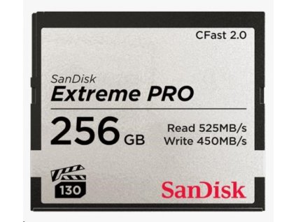 SanDisk CFAST 2.0 256GB Extreme Pro (525 MB/s VPG130) SDCFSP-256G-G46D