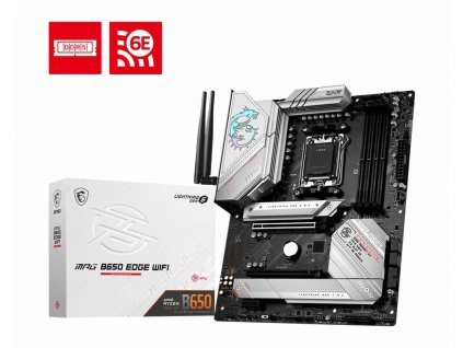 MSI MB Sc AM5 MPG B650 EDGE WIFI, AMD B650, 4xDDR5, 1xDP, 1xHDMI, WI-FI