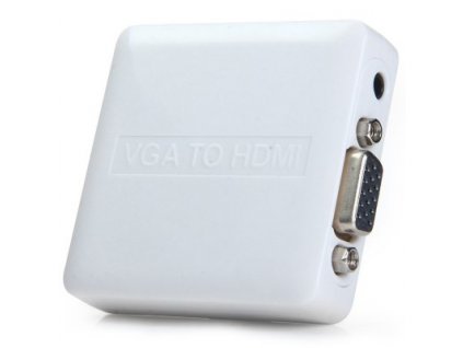 PremiumCord VGA + audio elektrický převodník na HDMI khcon-34
