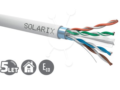 Instalační kabel Solarix CAT6 FTP PVC 500m/špulka 26000003