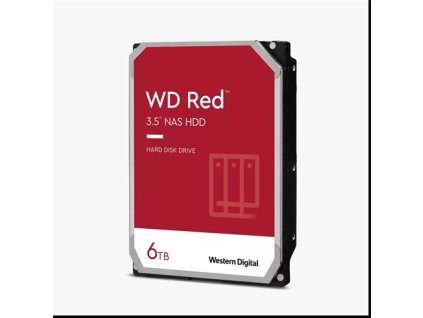 WD Red/6 TB/HDD/3.5''/SATA/5400 RPM/3R WD60EFAX Western Digital