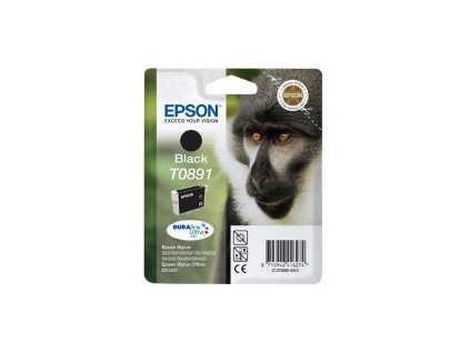 Čierny atrament EPSON Stylus "Monkey" S20/SX100/SX200/SX400 (T0891) - čierny C13T08914011 Epson