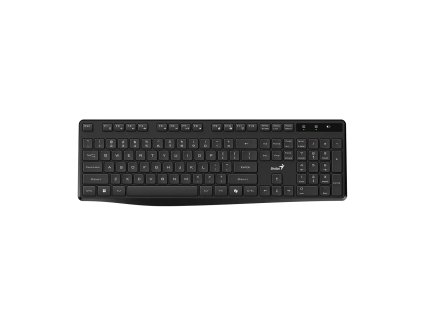 Genius KB-7200 Klávesnice, bezdrátová, 2,4GHz, mini USB přijímač, CZ+SK layout, Copilot klávesa, černá 31320002409
