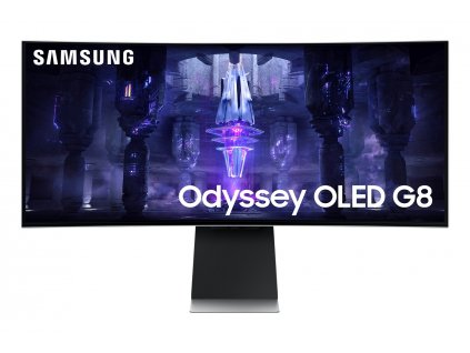 Samsung Odyssey G85SB 34" VA OLED 3440x1440 Mega DCR 0.1ms 250cd DP HDMI 175Hz Pivot LS34BG850SUXEN