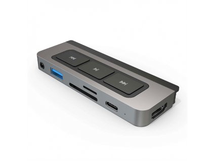 Hyper USB-C Media Hub HyperDrive 6-in-1 pre iPad Pro/Air 10.9" - Space Gray HY-HD449-GL