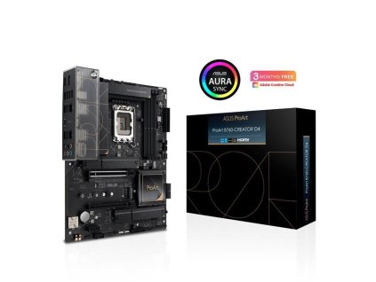 ASUS MB Sc LGA1700 PROART B760-CREATOR DDR4, Intel B760, 4xDDR4, 1xDP, 1xHDMI 90MB1DU0-M0EAY0 Asus