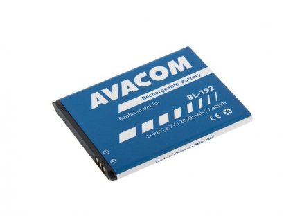 Baterie AVACOM GSLE-BL192-2000 do mobilu Lenovo A328 Li-Ion 3,7V 2000mAh (náhrada BL192) Avacom