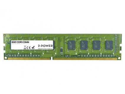 2-Power 8GB MultiSpeed 1066/1333/1600 MHz DDR3 Non-ECC DIMM 2Rx8 ( DOŽIVOTNÍ ZÁRUKA ) MEM0304A Kingston