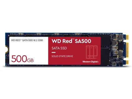 WD Red SA500/500 GB/SSD/M.2 SATA/5R WDS500G1R0B Western Digital