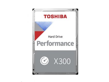 TOSHIBA HDD X300 8TB, SATA III, 7200 otáčok za minútu, 256 MB cache, 3,5", BULK HDWR480UZSVA Toshiba
