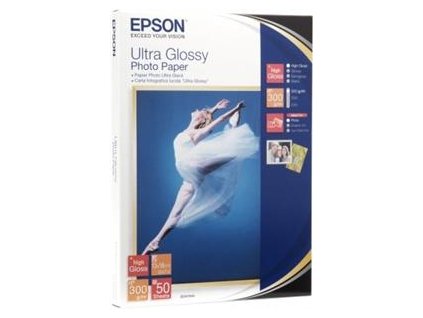 EPSON Ultra Glossy Photo Paper 10x15,300g(50listů) C13S041943 Epson