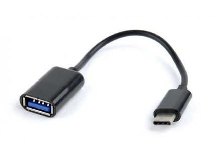 Gembird adaptér OTG USB 2.0 (F) / USB-C, kábel 0,2m A-OTG-CMAF2-01