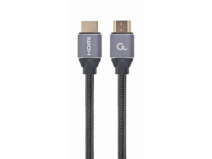 Gembird kábel HDMI High speed (M - M), séria Premium, Ethernet, pozlátené konektory, 10 m CCBP-HDMI-10M