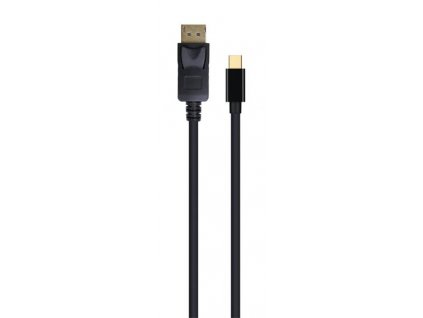 Gembird kábel Mini DisplayPort (M) na DisplayPort (M), 4K/30Hz, 1.8 m, čierny CCP-mDP2-6