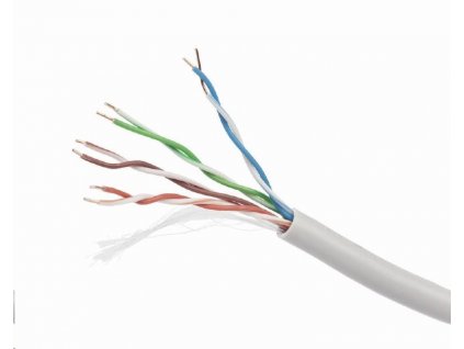 GEMBIRD UTP kábel, Cat5e, 305 m, 24AWG, PVC, sivý UPC-5004E-SO Gembird