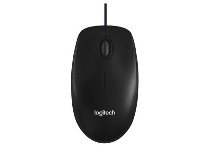 Logitech® Mouse M100 - BLACK - USB 910-006652