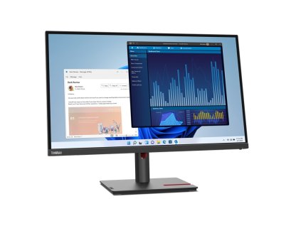 LENOVO LCD ThinkVision T27p-30-27" IPS,matný,16:9,3840x2160,178/178,6ms,350cd,1300:1,DP,HDMI,PIVOT,VESA,3r 63A9GAT1EU Lenovo