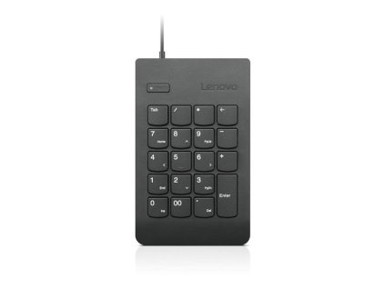 LENOVO klávesnice drátová USB Numeric Keypad Gen II, černá 4Y40R38905 Lenovo