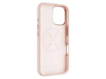 FIXED kryt MagFlow s podporou MagSafe pro Apple iPhone 16, ružový FIXFLM2-1400-PI Fixed