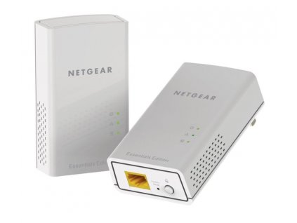 Netgear PL1000 Powerline 1000 Kit (2x Powerline 1000 Adapter), až 1000 Mbps, 1 gigabitový port PL1000-100PES NetGear