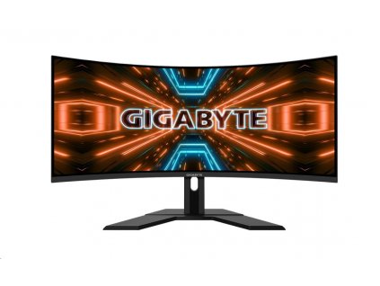 GIGABYTE LCD - 34" herný monitor G34WQC A, 21:9, 3440:1440px, WQHD, 144Hz, VA, 350 cd/m2, 1ms Gigabyte