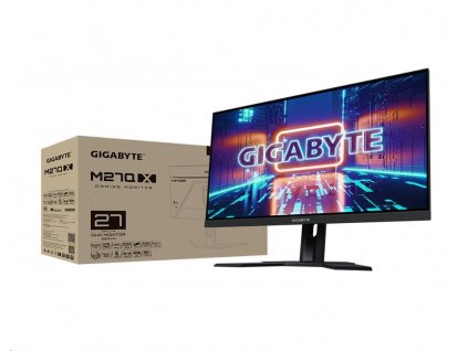 GIGABYTE LCD - 27" herný monitor M27Q X, 2560x1440, 244Hz, 1000:1, 350cd/m2, 1ms, 2xHDMI 2.0, 2xUSB3.0, 1xUSB-C, IPS Gigabyte