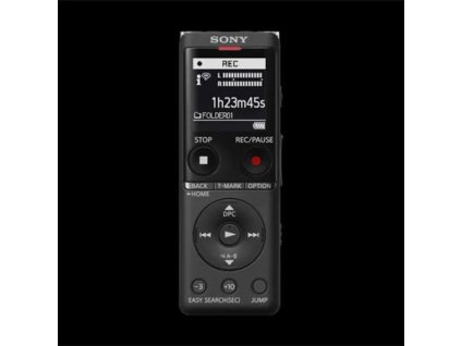 Sony dig. diktafon ICD-UX570,černý,4GB,USB ICDUX570B.CE7