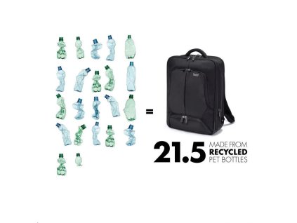 DICOTA Eco Backpack PRO 12-14.1" ČIERNA D30846-RPET Dicota
