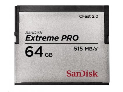 SanDisk CFAST 2.0 64GB Extreme Pro (515 MB/s) SDCFSP-064G-G46D