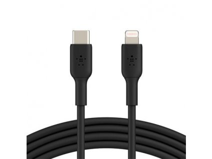 Belkin USB-C kabel s lightning konektorem, 1m, černý CAA003bt1MBK