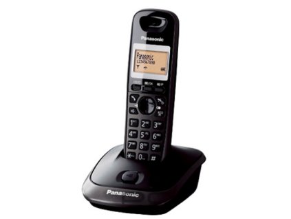 Panasonic KX-TG2511FXT telefon bezsnurovy DECT / titanovo cierny 1x