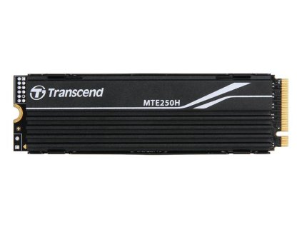 TRANSCEND MTE250H 1TB SSD disk M.2 2280, PCIe Gen4 x4 NVMe 1.4 (3D TLC), aluminium heatsink, 7200MB/s R, 6200MB/s W TS1TMTE250H Transcend