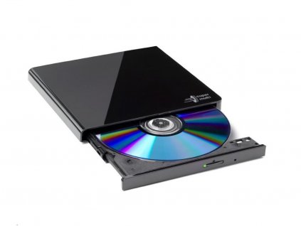 HITACHI LG - externá mechanika DVD-W/CD-RW/DVD±R/±RW/RAM GP57EB40, Slim, čierna, box+SW