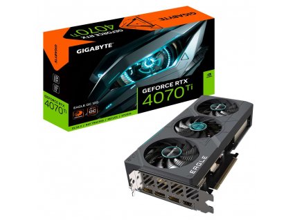 GIGABYTE VGA NVIDIA GeForce RTX 4070 Ti EAGLE OC 12G, RTX 4070 Ti, 12GB GDDR6X, 3xDP, 1xHDMI GV-N407TEAGLE OC-12GD Gigabyte