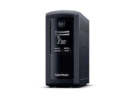 CyberPower Value PRO SERIE GreenPower UPS 1000VA/550W, FR zásuvky VP1000ELCD-FR Cyber Power Systems