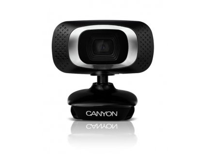 Canyon C3, webkamera, HD 720p, 1Mpx, USB, mikrofón, 360° rozsah CNE-CWC3N