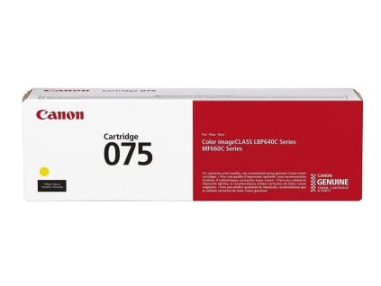 Canon Cartridge 075/Yellow 6362C002