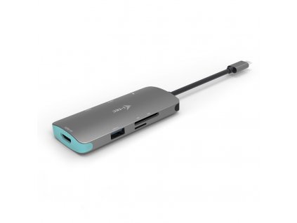 i-tec USB-C Metal Nano Dock 4K HDMI, Power Delivery 100W C31NANODOCKPD I-Tec