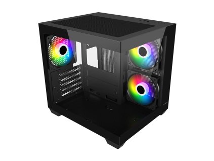 FSP S140-BA/SFF & Desktop/Transpar./Čierna POC0000286