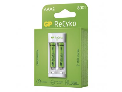 GP nabíječka baterií Eco E211 + 2× AAA REC 800 1604821111 GP Batteries