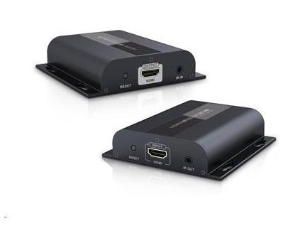 PREMIUMCORD HDMI extender do 120 m cez LAN, cez IP, HDBitT khext120-1 PremiumCord