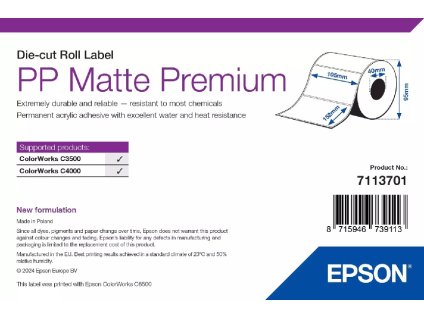 PP Matte Label Premium 105 152 185 s