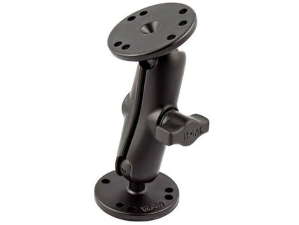 RAM zostava - stredné rameno s dvoma okrúhlymi základňami 2,5'' a guľovým kĺbom 1'' RAM-B-101U NoName