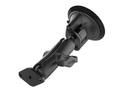 RAM zostava - základňa s prísavkou s priemerom 3,3'' so stredným ramenom a zákl. tvaru diamantu RAM-B-166U NoName