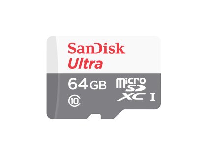 SanDisk Ultra microSDXC 64GB 100MB/s + adaptér SDSQUNR-064G-GN3MA