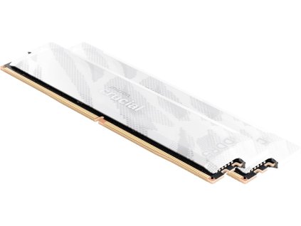 crucial ddr5 pro oc 10ns white kit flat right view