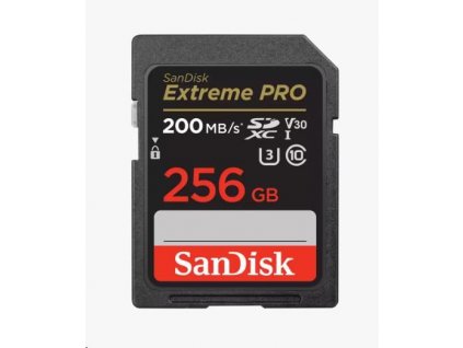 SanDisk Extreme PRO SDXC 256GB 200MB/s V30 UHS-I SDSDXXD-256G-GN4IN
